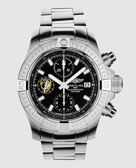 Replica Breitling Avenger Chronograph 43 Fursan Al Emarat A13385101B2A1 Men Watch